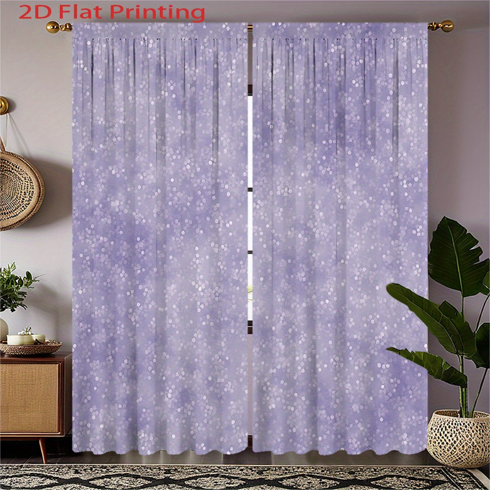 Purple Sparkle Curtains Window - Interior Design Of Cafe avis et prix