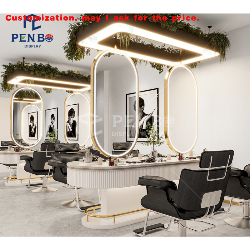 custom.Penbo Luxury Barber Hai - Interior Design Nail Salon avis et prix