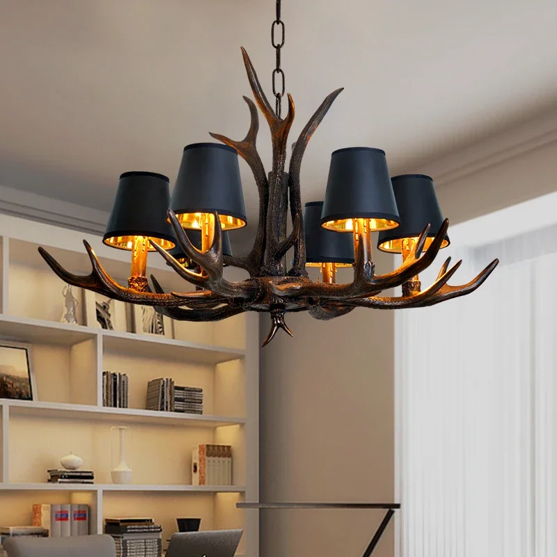Vintage Antler design LED chan - Interior Design Kitchen And Living Room avis et prix