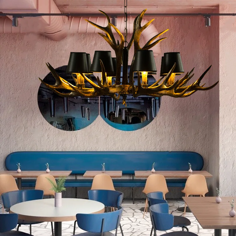 Vintage Antler design LED chan - Interior Design Kitchen And Living Room avis et prix