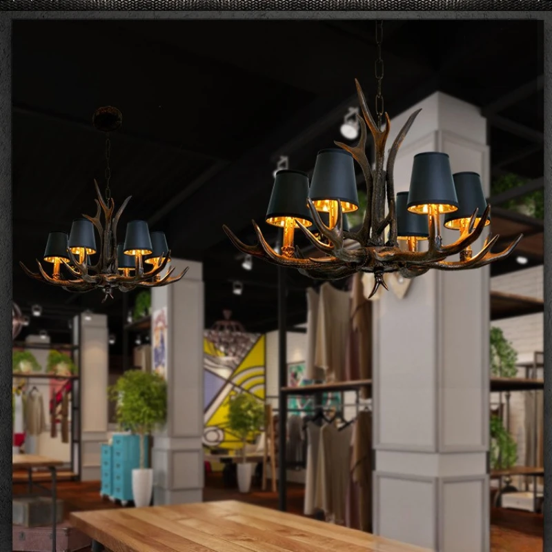 Vintage Antler design LED chan - Interior Design Kitchen And Living Room avis et prix