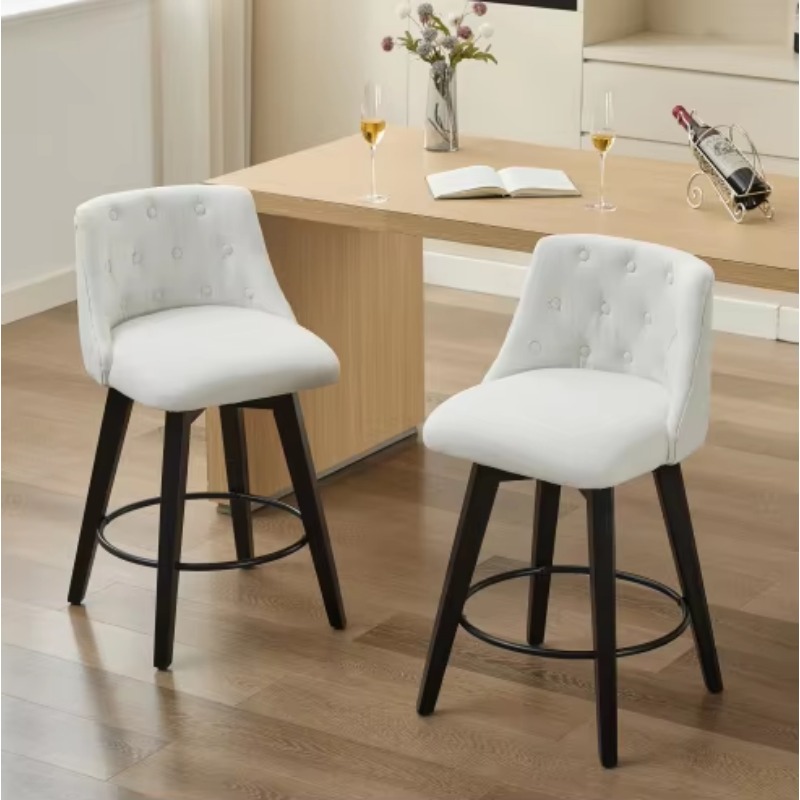 Modern style fabric bar stool  - Interior Design Kitchen And Living Room avis et prix