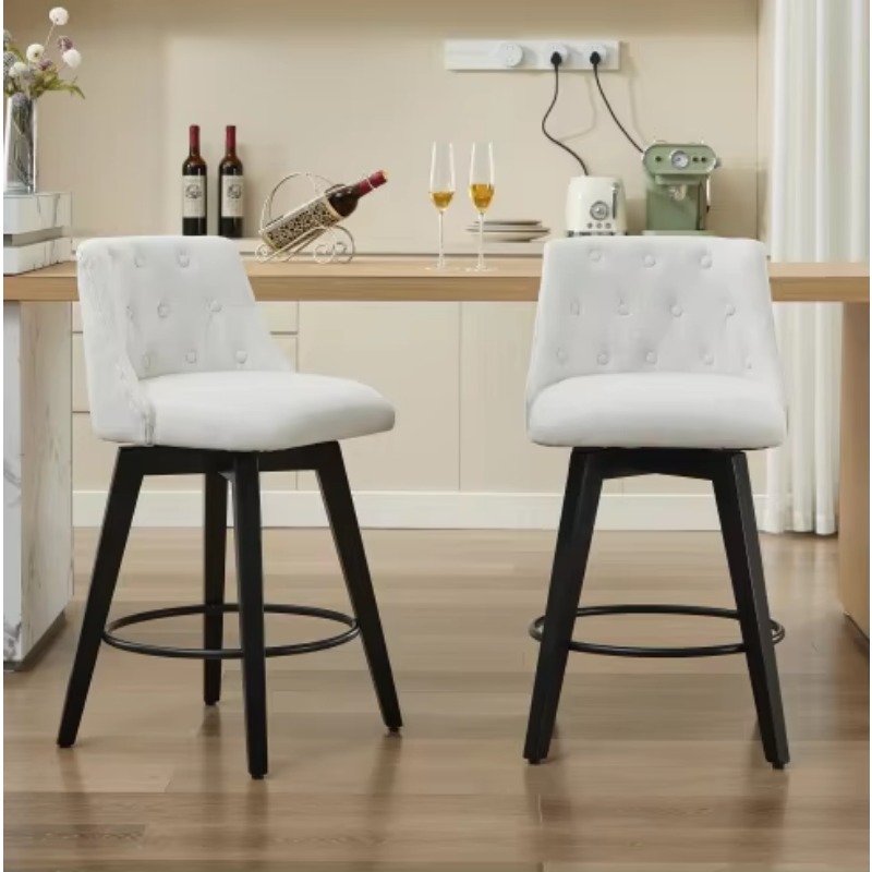 Modern style fabric bar stool  - Interior Design Kitchen And Living Room avis et prix